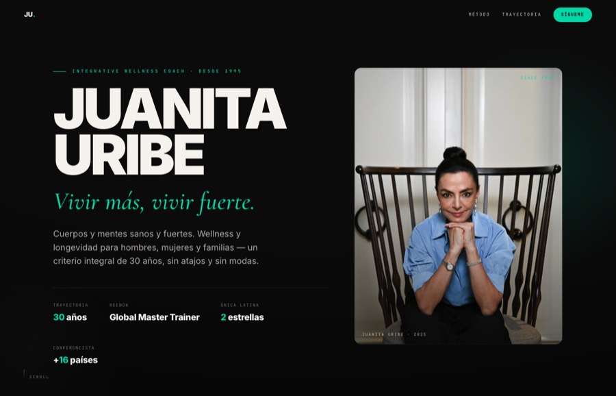 Sitio web de Juanita Uribe